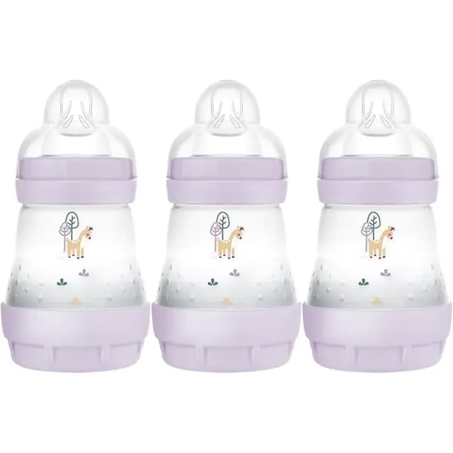 MAM Easy Start 160ml Bottle - 3pk Girl