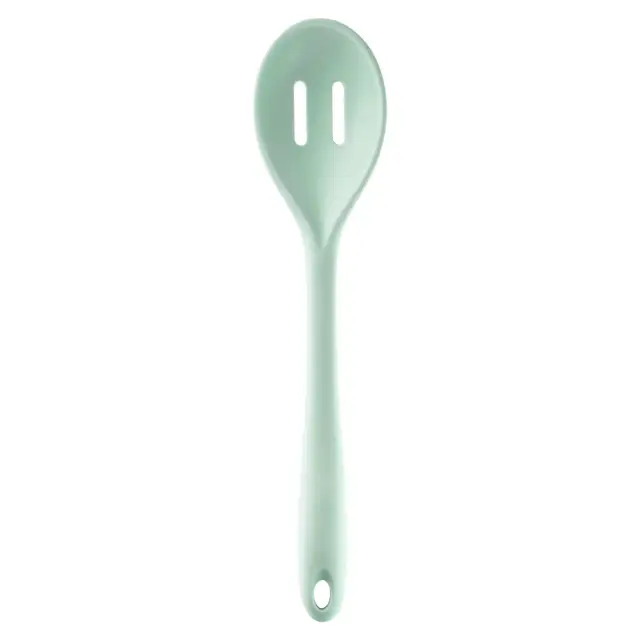 Nova Sage Green Silicone Slotted Spoon