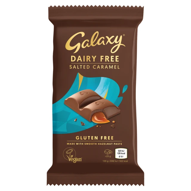 Galaxy Caramel Vegan Chocolate Dairy Free 100g
