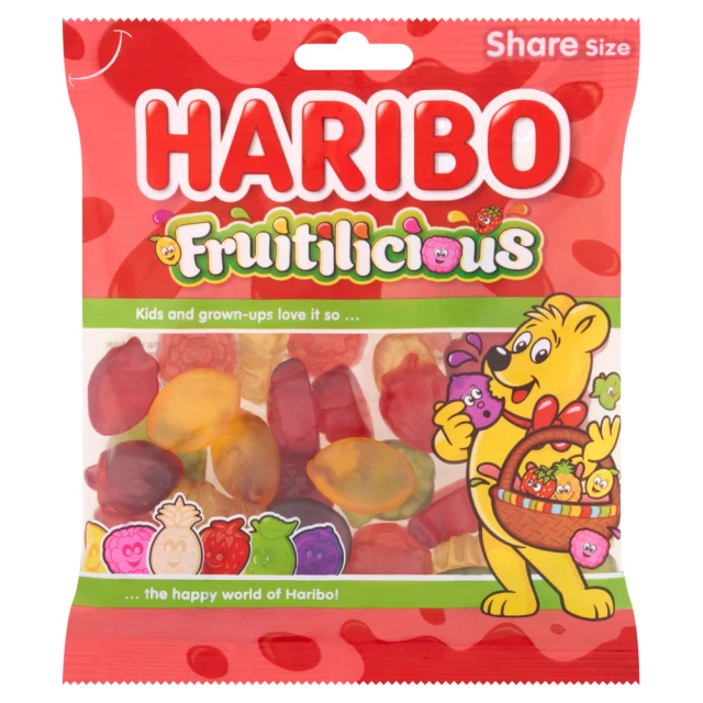 Haribo Fruitilicious Share Bag 150g