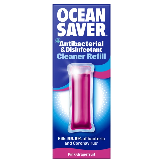 Ocean Saver Disinfectant Surface Cleaner Pink Grapefruit 9ml