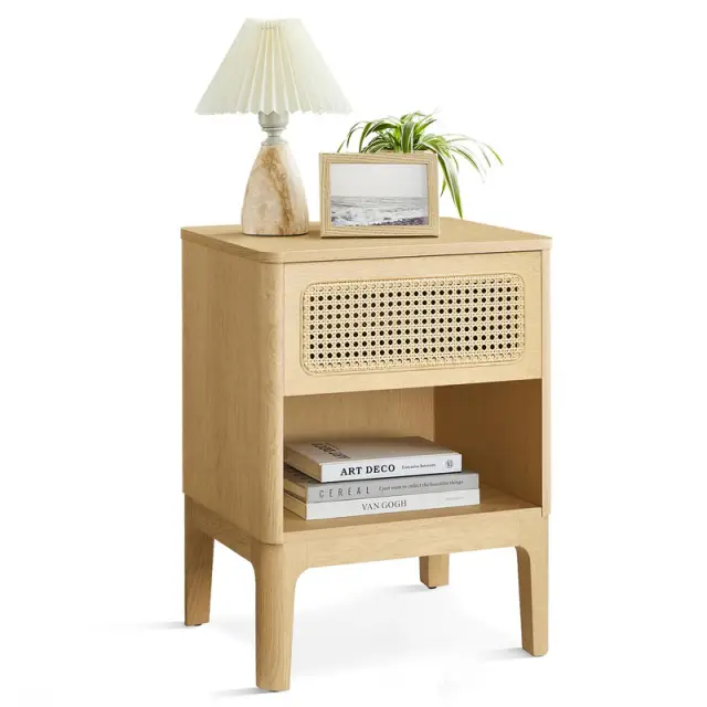 VASAGLE End Table, 45x40x60cm