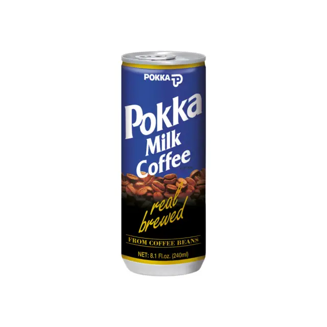 Pokka Coffee Drink Milk Coffee Can 百佳牛奶咖啡罐装 240m