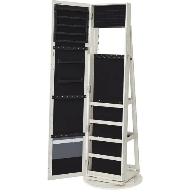 SONGMICS Jewelry Armoire, 162x55x55cm