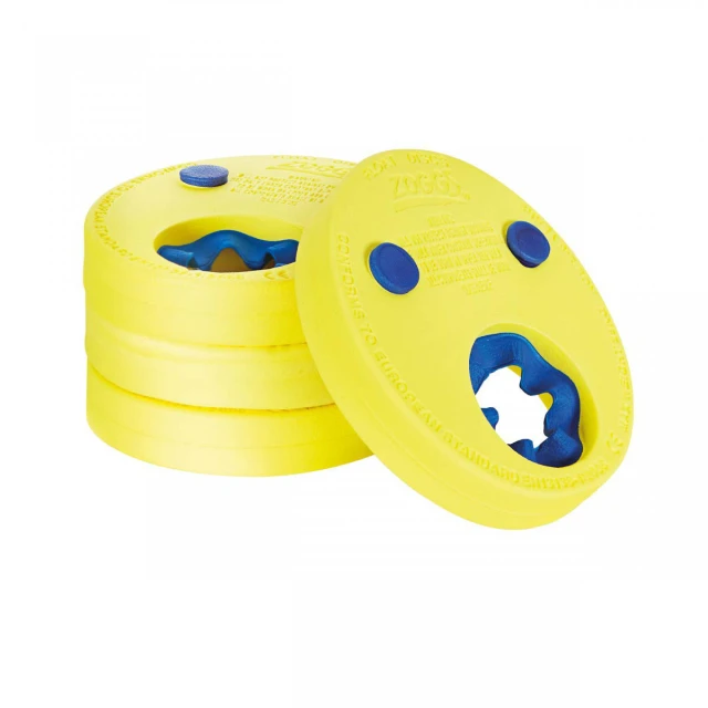 Float Discs 2-6 years - Durable puncture free arm floats Yellow