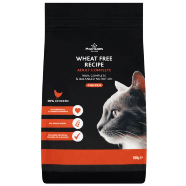 Morrisons Natural Complete Adult Cat Chicken 800g