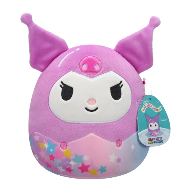 Squishmallows Hello Kitty & Friends 10 inch Kuromi Soft Toy