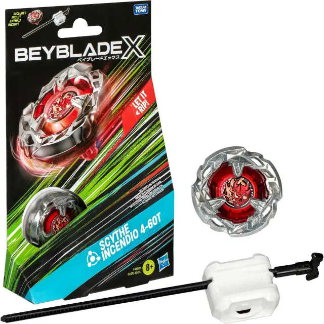 Beyblade X - Scythe Incendio 4-60T Starter Pack Set