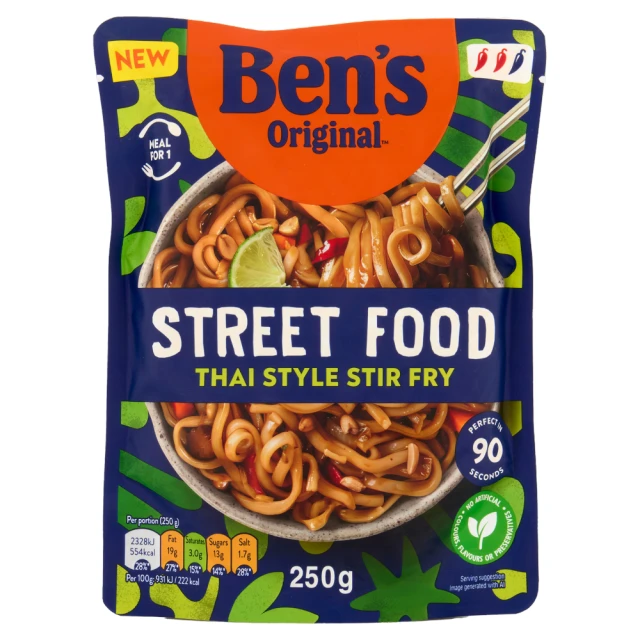 Ben's Original Street Food Thai Stir Fry Noodles 250g