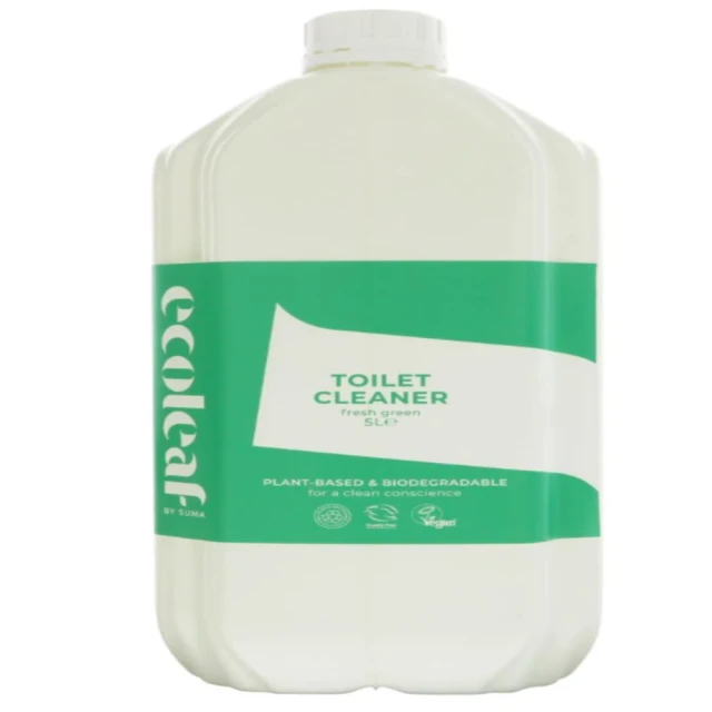 ECOLEAF BY SUMA - Toilet Cleaner - Fresh Green - Fresh Citrus scent - 5L