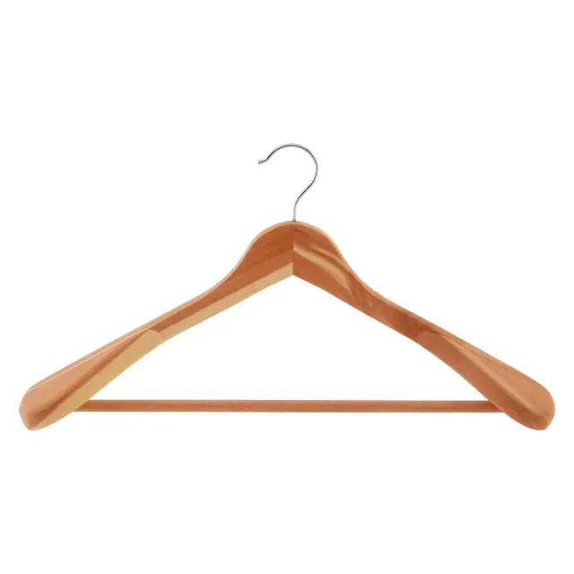 The Dandy Sparrow Cedar Wood Trouser Rail Clothes Hanger
