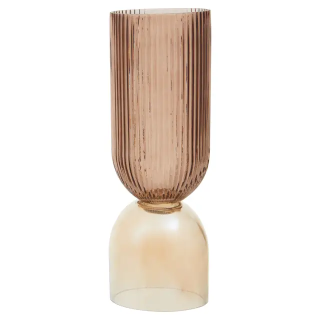 Esma Large Two Tone Glass Vase