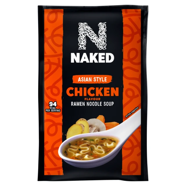 Naked Asian Style Chicken Ramen Noodle Soup 25g