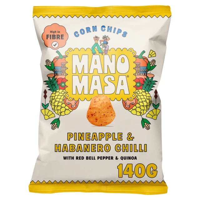 Manomasa Limited Edition Pineapple & Habanero Chilli 140g