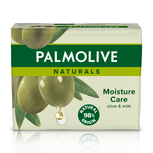 Palmolive Naturals Moisture with Olive Bar Soap 4 Pack
