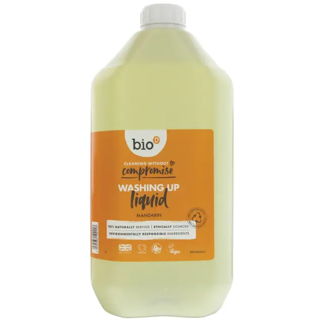 BIO D - Washing Up Liquid - Mandarin - 5L