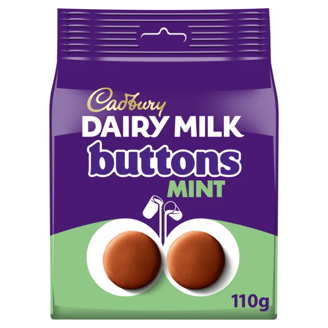 Cadbury Dairy Milk Buttons Mint 110g