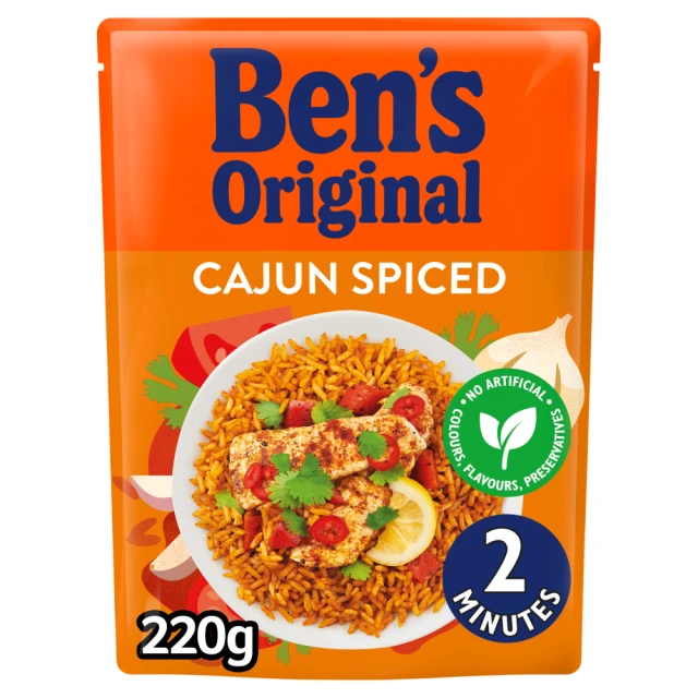 Ben's Original Cajun Style Microwave Rice 220g