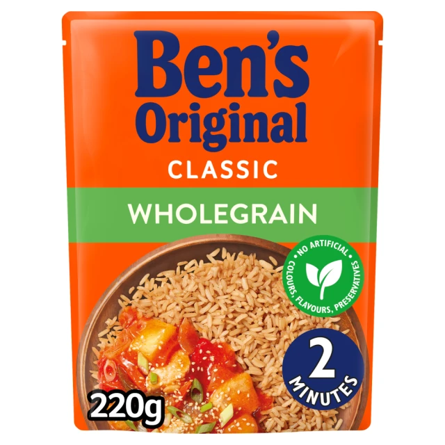 Ben's Original Wholegrain Rice 220g