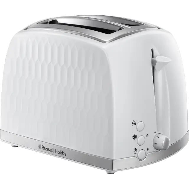 Russell Hobbs Honeycomb 2 slice - White