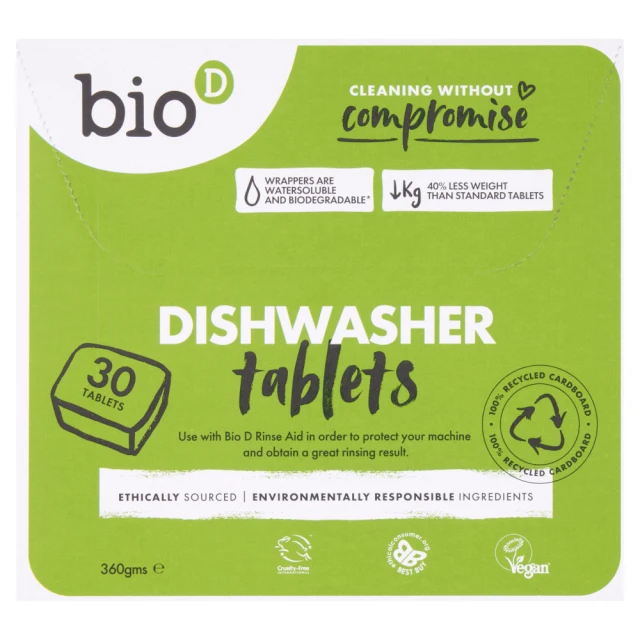Bio D Dishwasher Tablets 360g