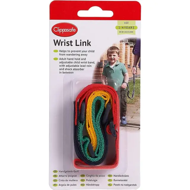 Safety Wrist Link with shock absorber (26) Multi Coloured
