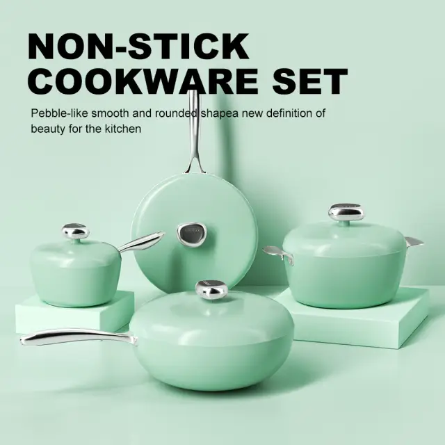 VELOSAN Pebble Series Cookware Set (4 Pieces)