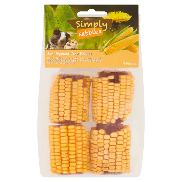 Simply Nibbles Sun Ripened Corn Halves 4pk