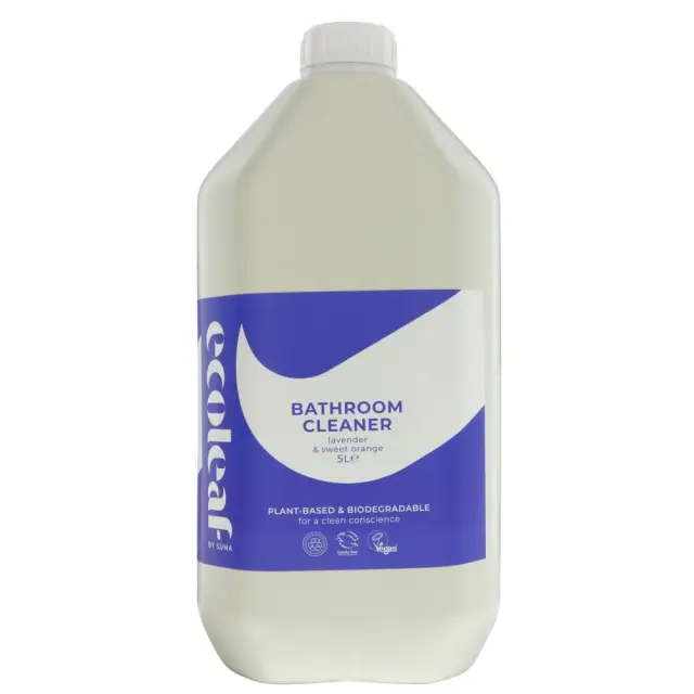 ECOLEAF BY SUMA - Bathroom Cleaner Lavender - Lavender & Sweet Orange - 5L