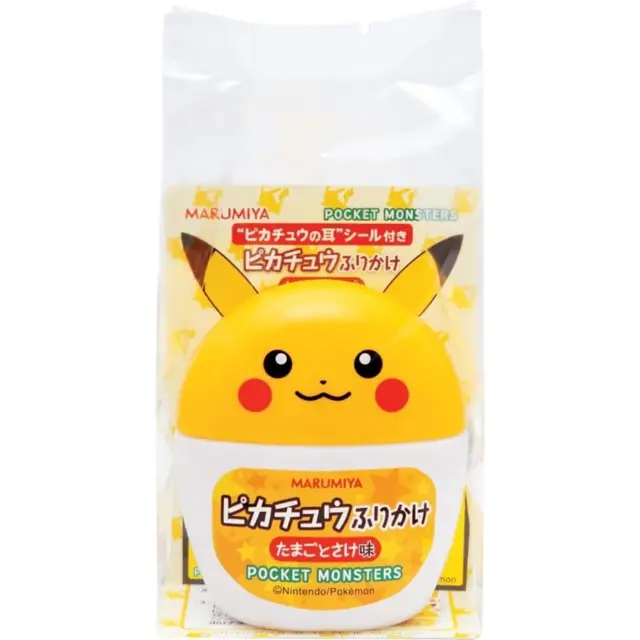 Pikachu Container Furikake(Rice Seasoning) 20 Bags 20g/box  皮卡丘造型容器 拌饭料 20g/盒