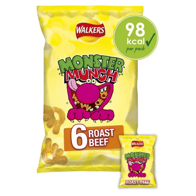 Monster Munch Roast Beef 6 x 20g