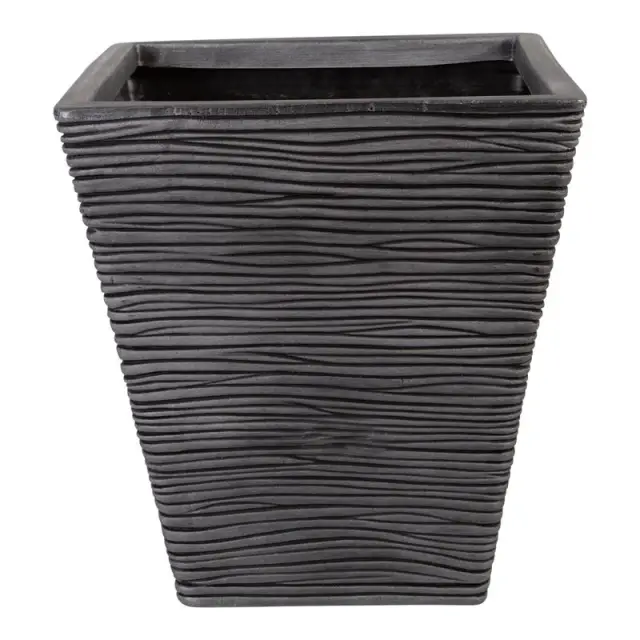 Amalfi Tapered Small 36cm x 36cm x 39cm-Pewter