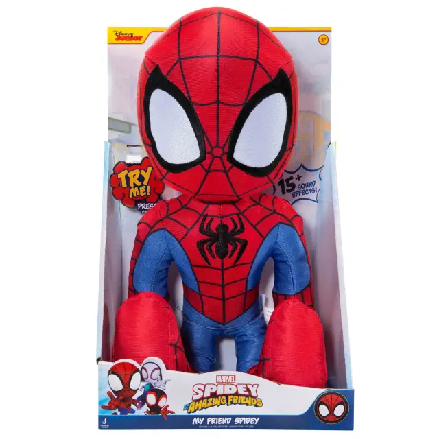 Spidey & His Amazing Friends Feature Plush Spidey Soft Toy