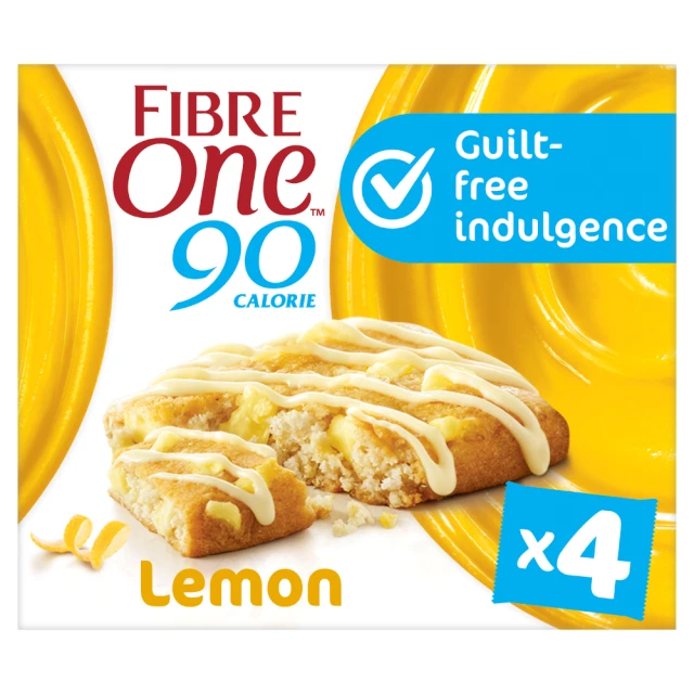 Fibre One Snack Bars Lemon Drizzle Brownie 96G