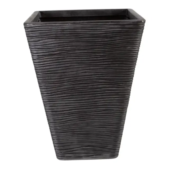 Amalfi Tapered Tall 40cm x 40cm x 52cm-Pewter