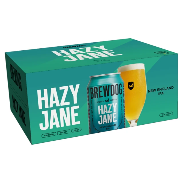 Brewdog Hazy Jane 12 X 330ml (Abv 5%)