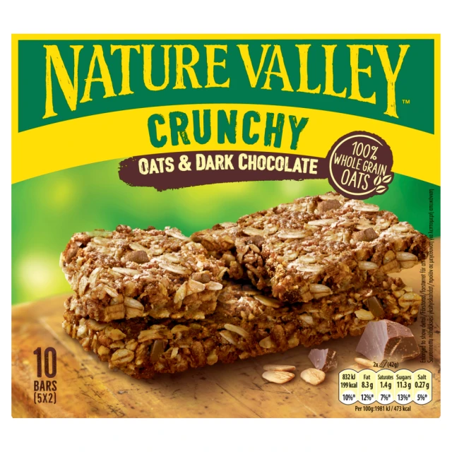 Nature Valley Crunchy Oats & Dark Chocolate 5 x 42G