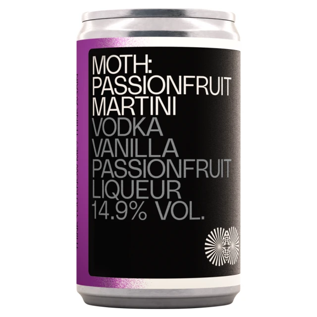 Moth Passion Fruit Martini 125Ml (Abv 14.9%)