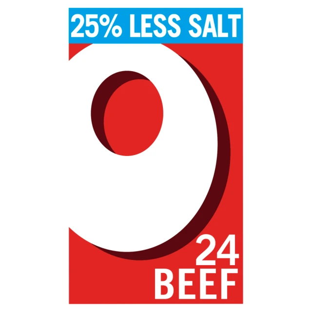 Oxo 25% Less Salt 24 Beef Stock Cubes 142g