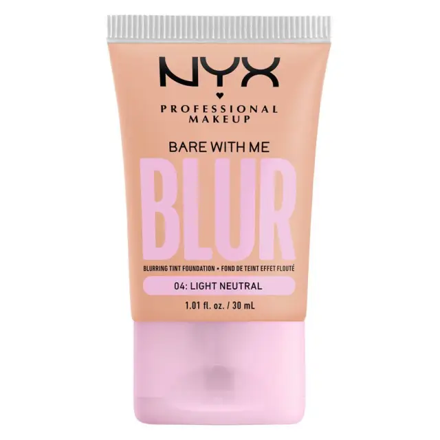 NYX Professional Makeup Bare With Me Blur Tint Foundation 04 Light Neutral