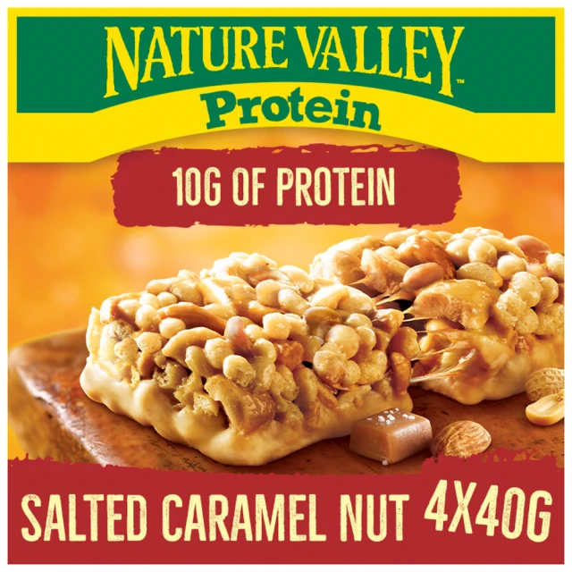 Nature Valley Protein Salted Caramel Nut Bar 4x40g