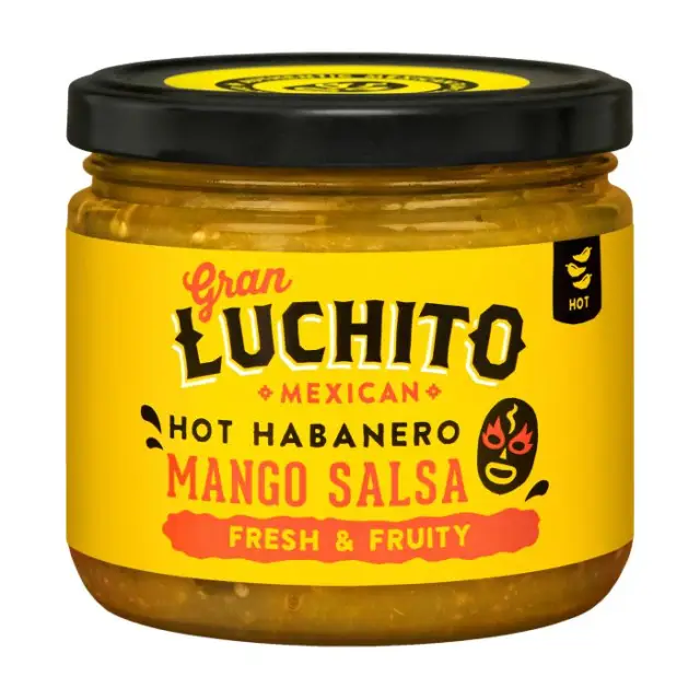 Gran Luchito Hot Habanero Mango Salsa 300G