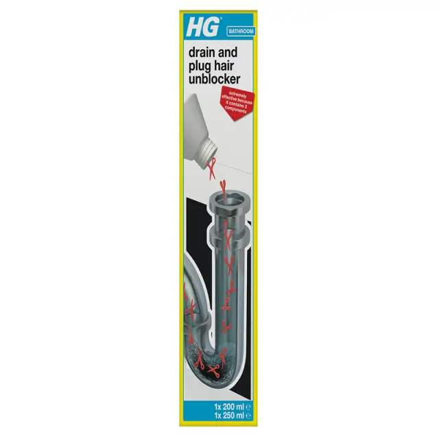 HG HG DRAIN AND PLUG HAIR UNBLOCKER 0.45L
