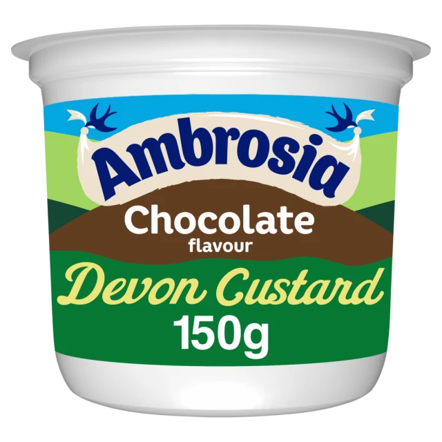 Ambrosia Chocolate Flavour Custard 150g