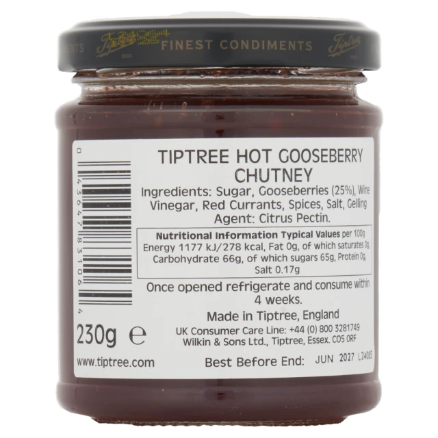 Tiptree - Hot Mango Chutney - 220g