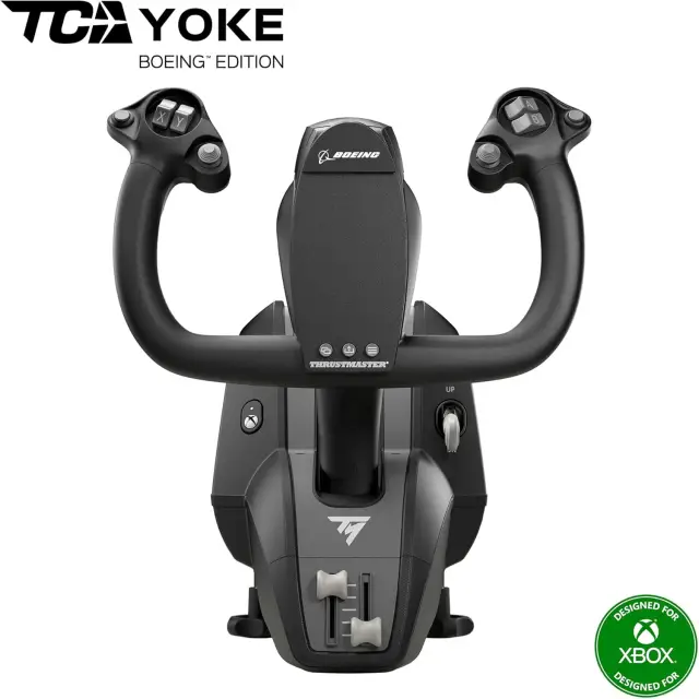 Thrustmaster - Officially Licensed Microsoft - TCA Yoke Flight Controller Boeing Edition (PC/Xbox One/Xbox Series X)