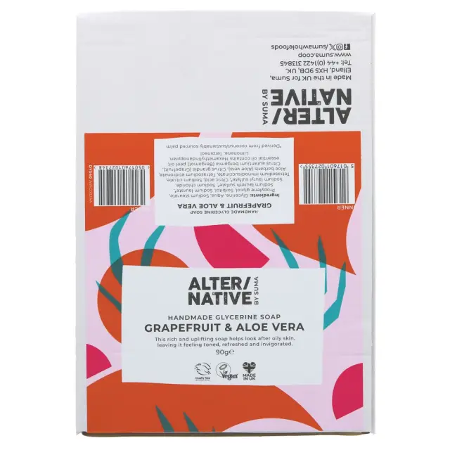 Alter/native By Suma Glycerine Soap - G'fruit&Aloe