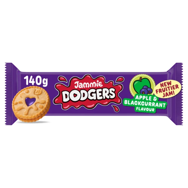 Jammie Dodgers Apple & Blackcurrant 140G