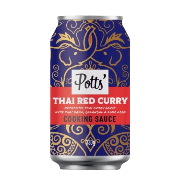 Potts - Thai Red Curry Sauce in a Can - 330g