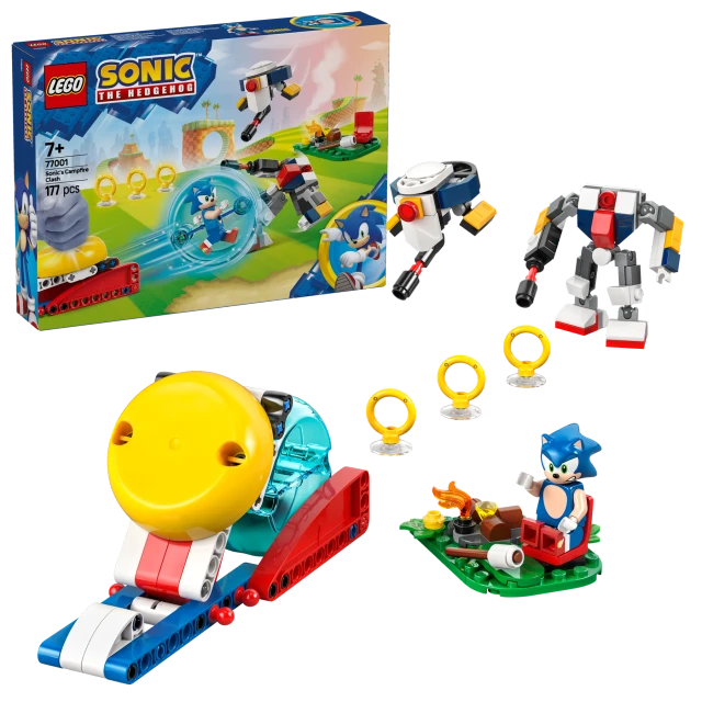 LEGO Sonic the Hedgehog 77001 Sonic’s Campfire Clash Set